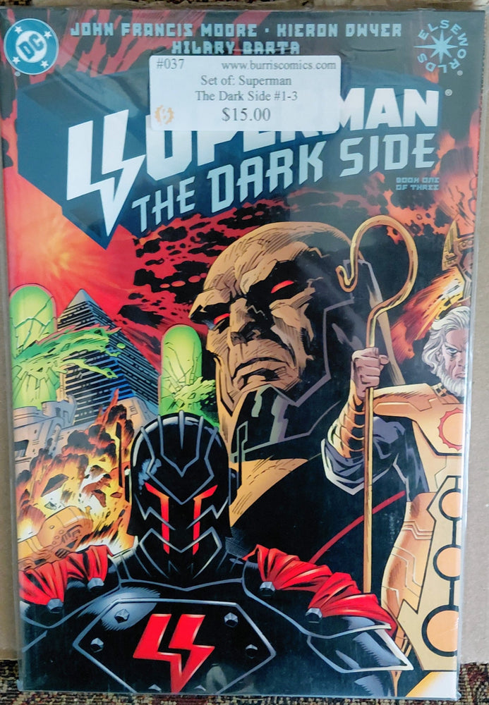 Comic Book Set: Superman: The Dark Side #1-3, DC Comics (ONLINE ORDER ONLY)