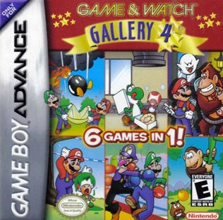 Game & Watch 4 Gallery | GBA (ONLINE ORDER ONLY)