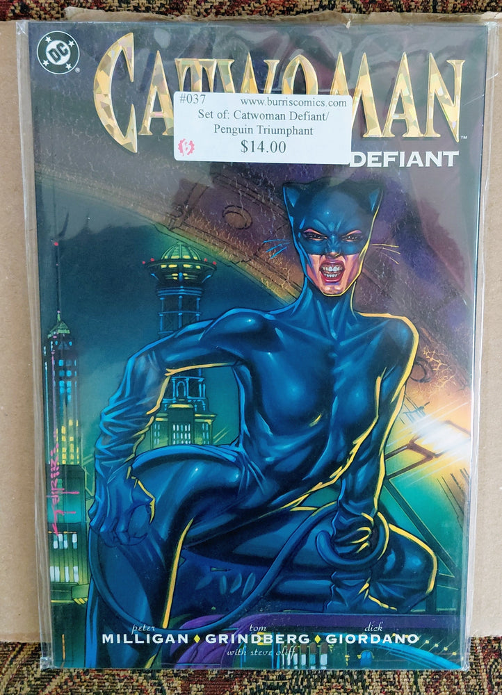Comic Book Set: Catwoman Defiant/Penguin Triumphant, DC Comics (ONLINE ORDER ONLY)