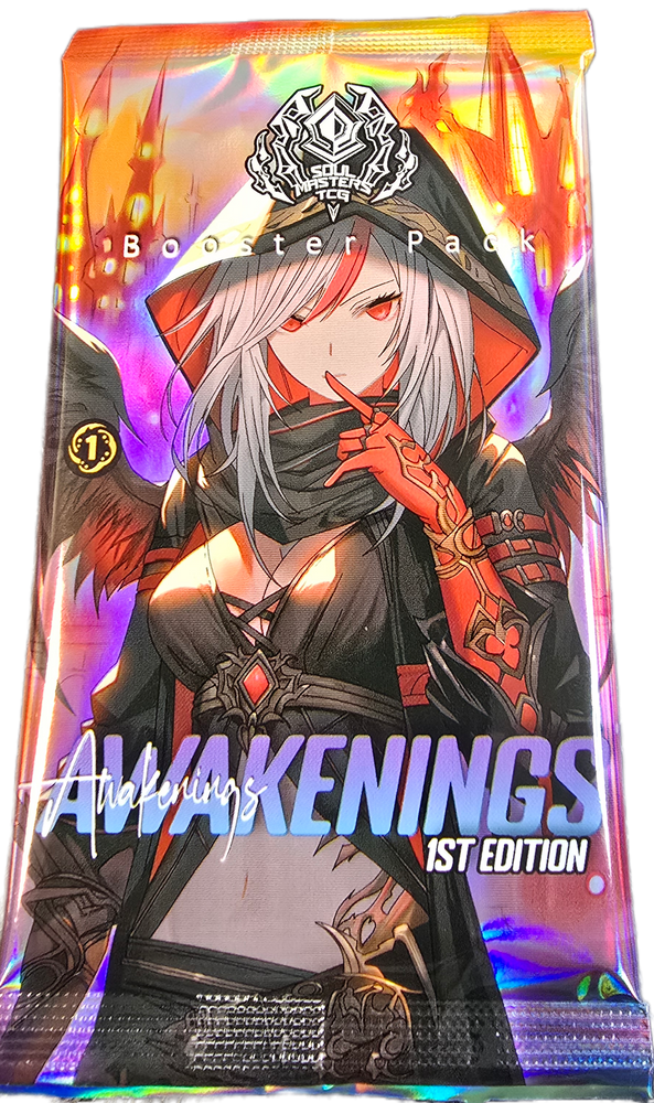 Soulmasters TCG Awakenings 1st Edition Booster Pack | New (ONLINE ORDER ONLY)