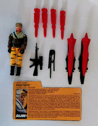 G.I. Joe Vehicle Parts with figure - Tiger Cat with Frostbite (ONLINE ORDER ONLY)