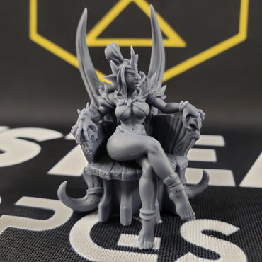 Queen Trixia (Female Hobgoblin on Throne) (Online Only)