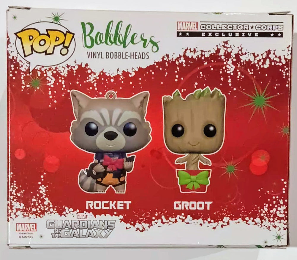Funko Bobbles - Groot and Rocket (Collector Corps) (ONLINE ORDER ONLY)