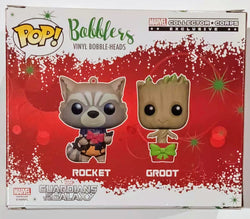 Funko Bobbles - Groot and Rocket (Collector Corps) (ONLINE ORDER ONLY)