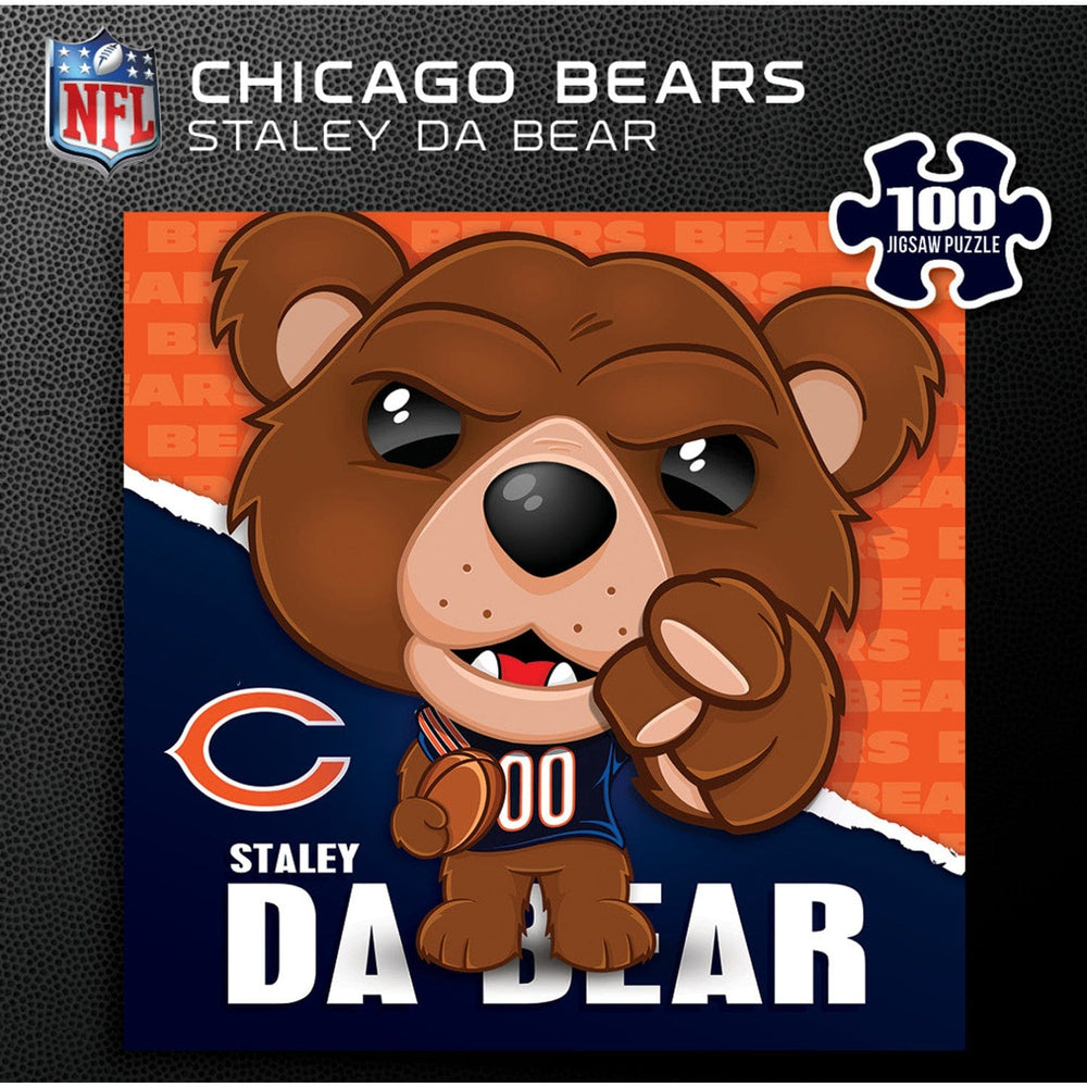 Staley Da Bear - Chicago Bears Mascot 100 Piece Jigsaw Puzzle (ONLINE ORDER ONLY)