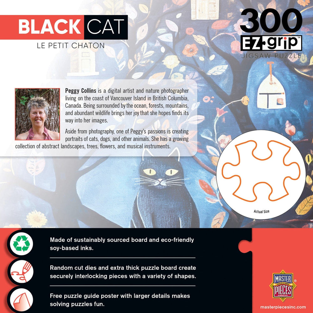 Black Cats - Le Petit Chaton 300 Piece EZ Grip Jigsaw Puzzle (ONLINE ORDER ONLY)