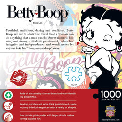 Betty Boop - Boop Love 1000 Piece Jigsaw Puzzle (ONLINE ORDER ONLY)
