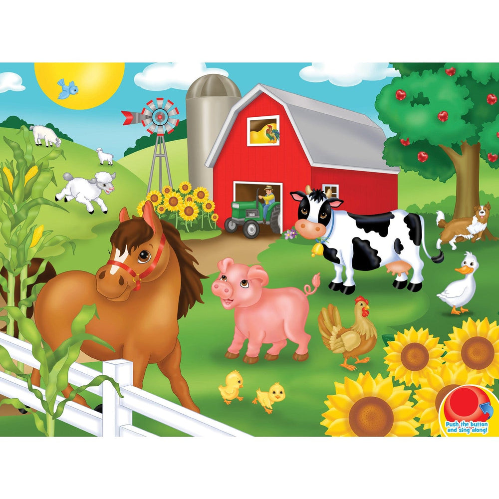 Old McDonald - 24 Piece Musical Jigsaw Puzzle