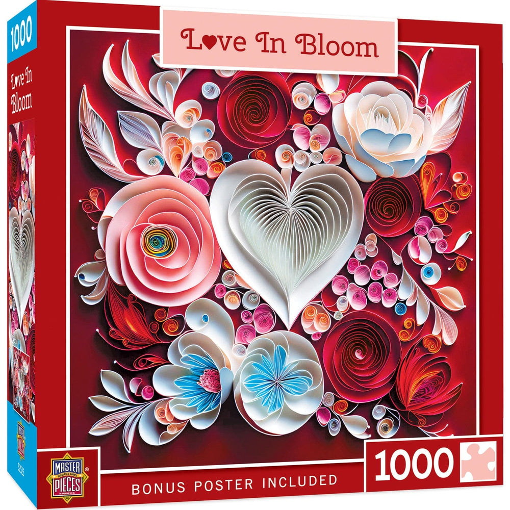 Valentine's Day - Love in Bloom 1000 Piece Jigsaw Puzzle (ONLINE ORDER ONLY)