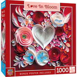 Valentine's Day - Love in Bloom 1000 Piece Jigsaw Puzzle (ONLINE ORDER ONLY)