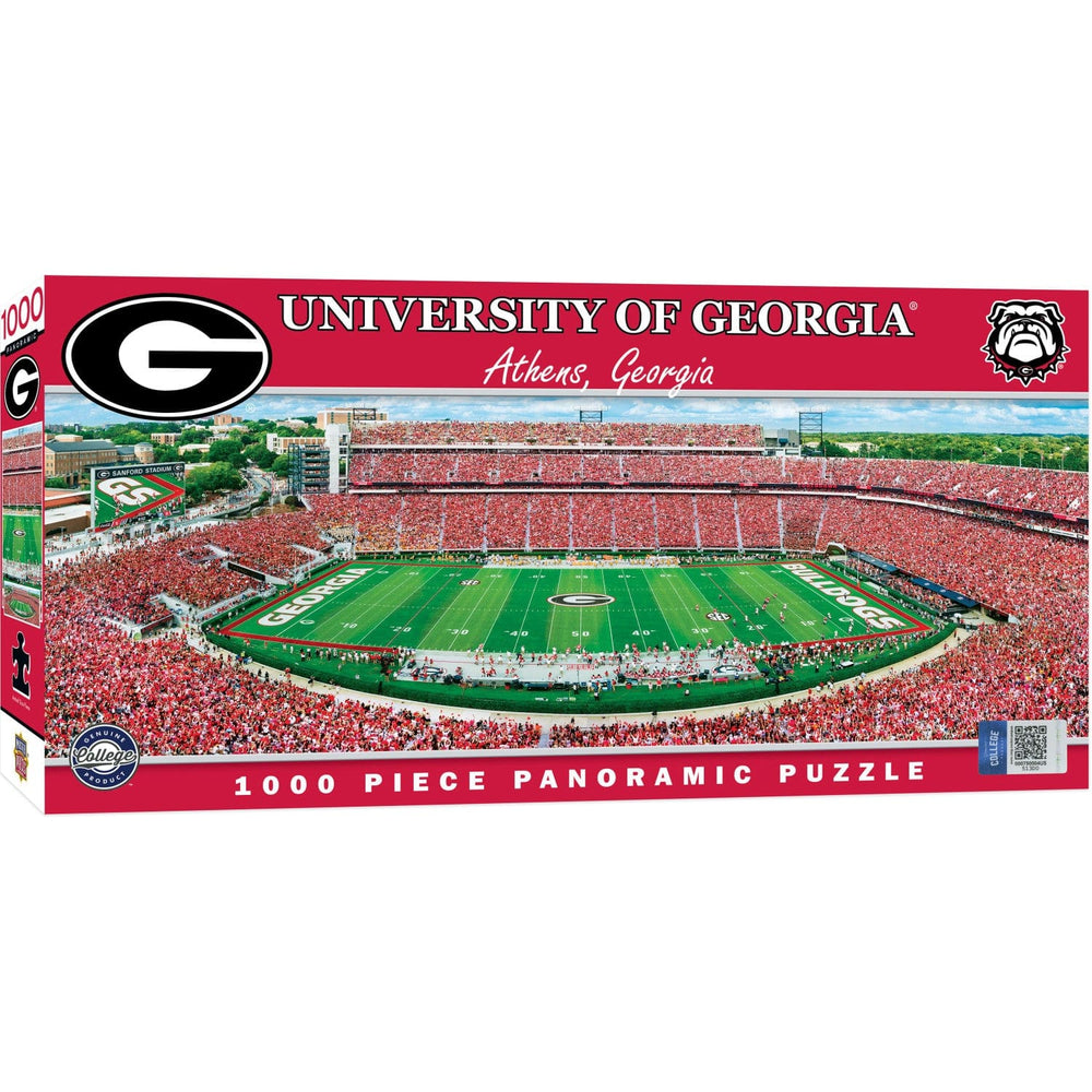 Georgia Bulldogs - 1000 Piece Panoramic Jigsaw Puzzle (ONLINE ORDER ONLY)