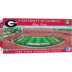 Georgia Bulldogs - 1000 Piece Panoramic Jigsaw Puzzle (ONLINE ORDER ONLY)