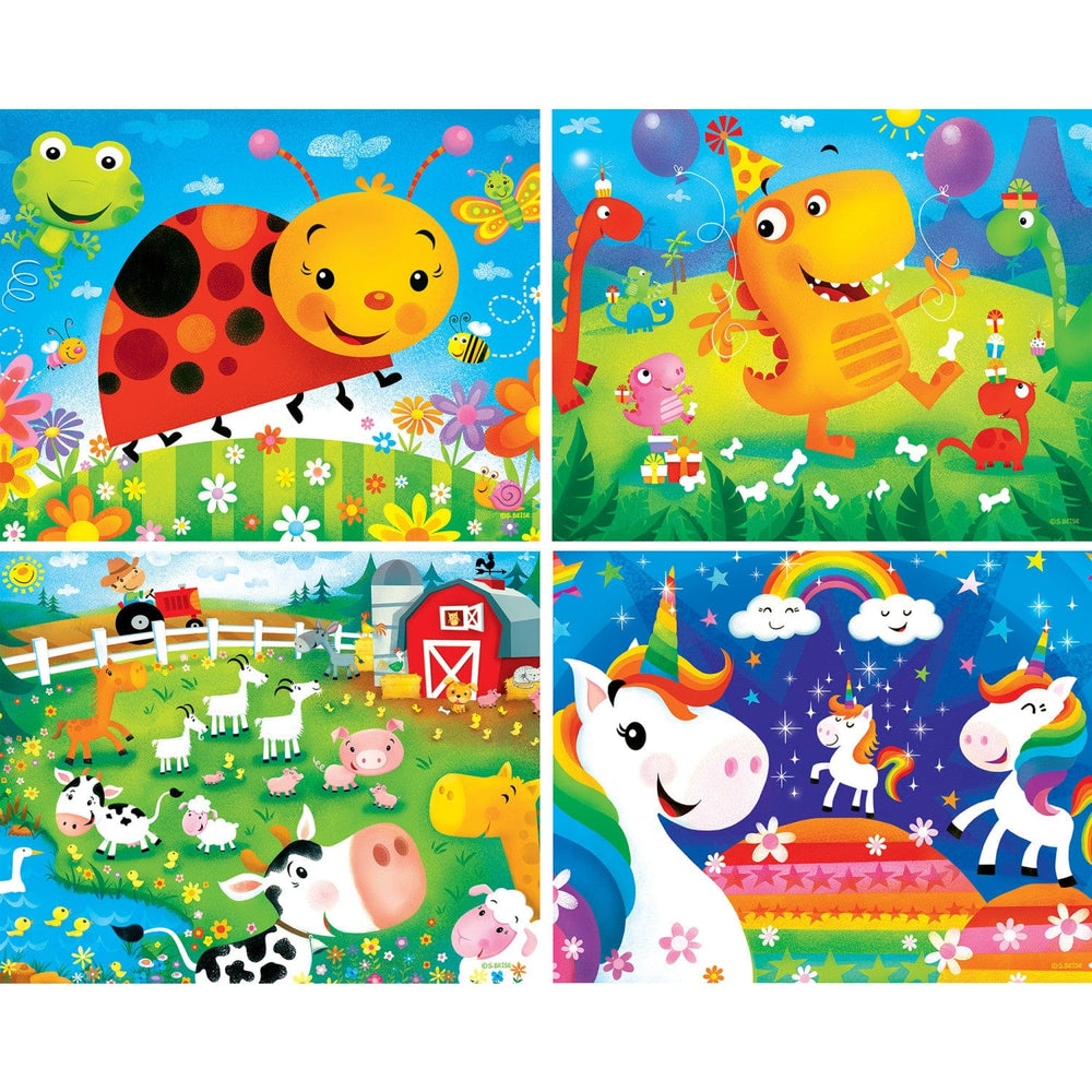 Lil Puzzler 48 Piece Jigsaw Puzzles 4-Pack (ONLINE ORDER ONLY)