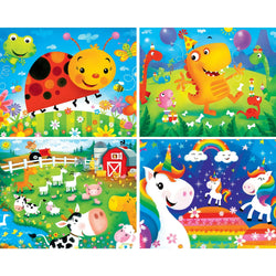 Lil Puzzler 48 Piece Jigsaw Puzzles 4-Pack (ONLINE ORDER ONLY)