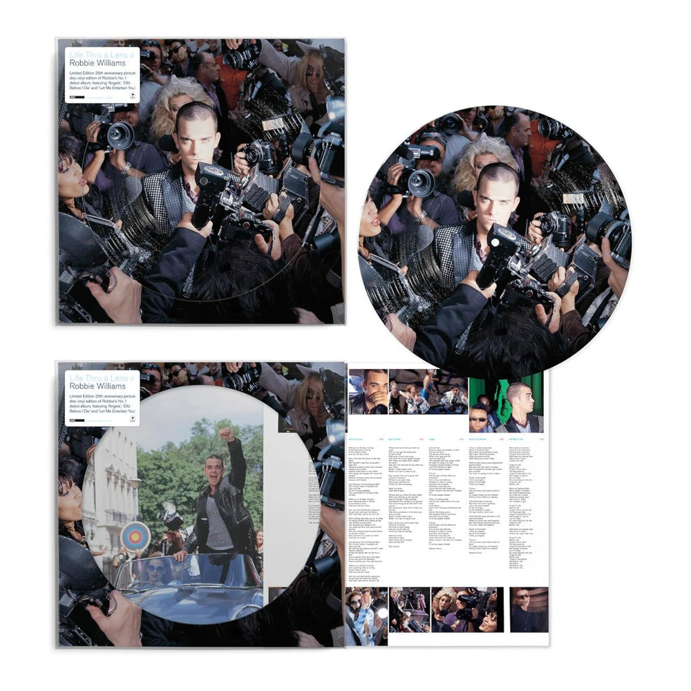 Robbie Williams - Life Thru A Lens: 25th Anniversary Edition (Picture Disc Vinyl) [Vinyl] (ONLINE ORDER ONLY)