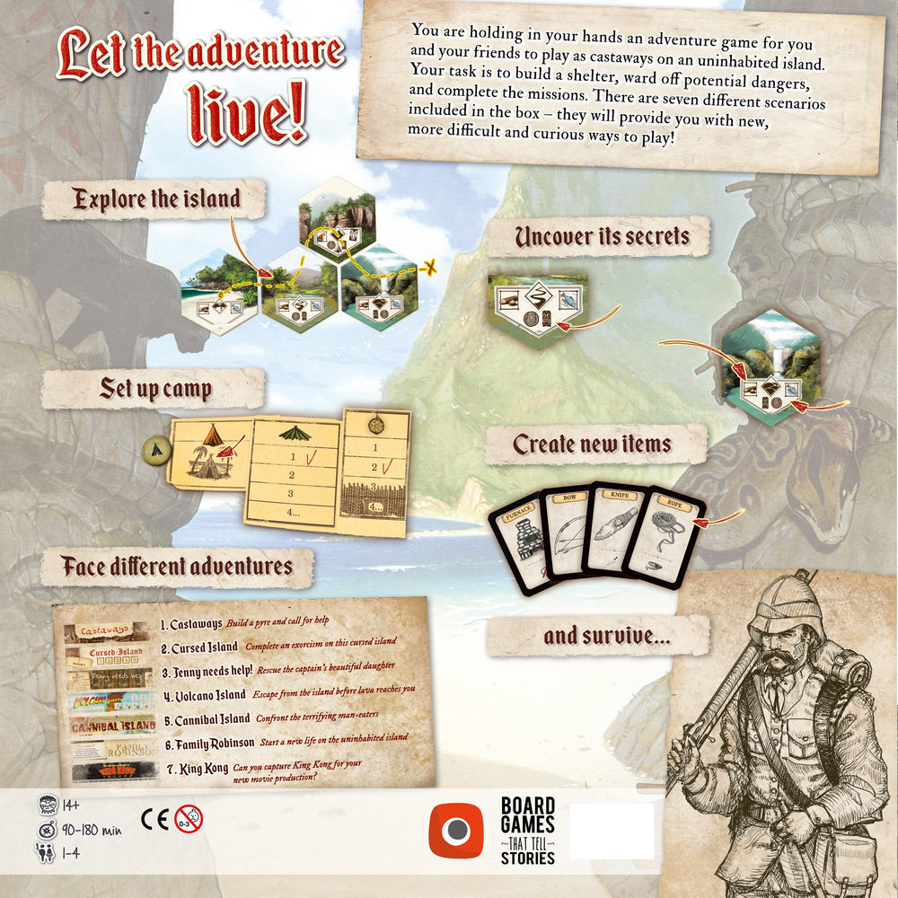Robinson Crusoe: Adventures on the Cursed Island (ONLINE ORDER ONLY)
