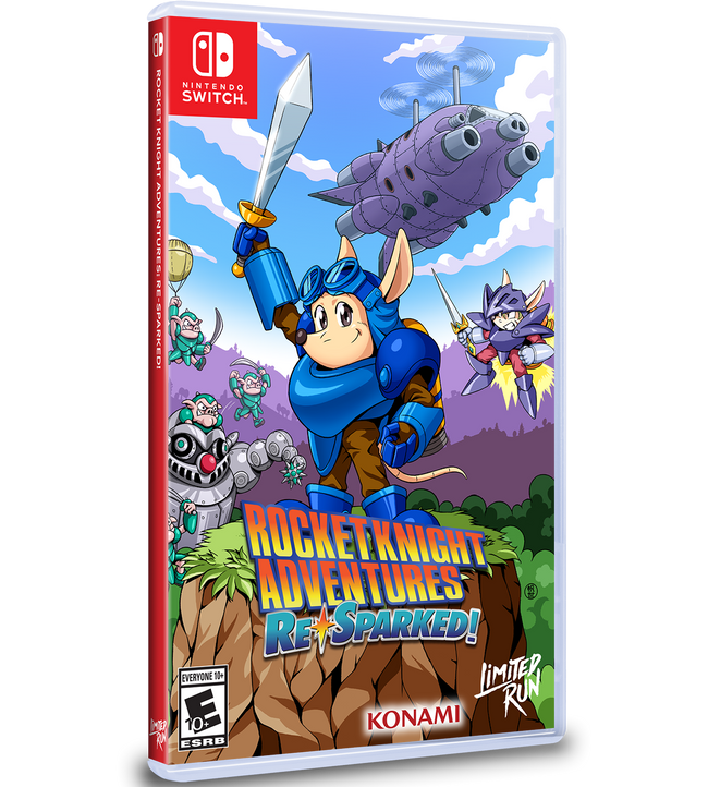 Rocket Knight Adventures: Re-Sparked (Limited Run #209) (Nintendo Switch) (ONLINE ORDER ONLY)