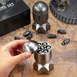 7pcs DND Metal Rocket Dice (Online Order Only)