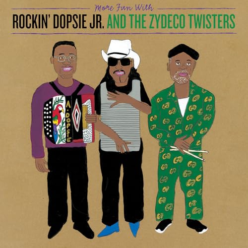Rockin' Dopsie Jr. & The Zydeco Twisters - More Fun With Rockin' Dopsie, Jr. & The Zydeco Twisters [Translucent Purple LP] [Vinyl]