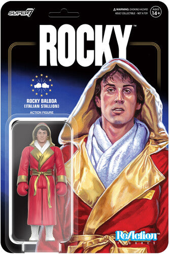 Rocky - Super7 - Rocky I - ReAction Wv3 - Rocky Balboa (Italian Stallion) (Collectible, Figure, Action Figure) [Action Figure] (Online Order Only) (ONLINE ORDER ONLY)