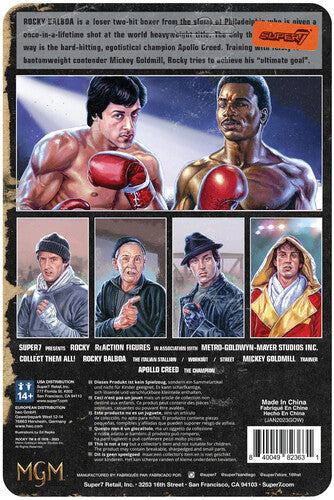 Rocky - Super7 - Rocky I - ReAction Wv3 - Rocky Balboa (Italian Stallion) (Collectible, Figure, Action Figure) [Action Figure] (Online Order Only) (ONLINE ORDER ONLY)