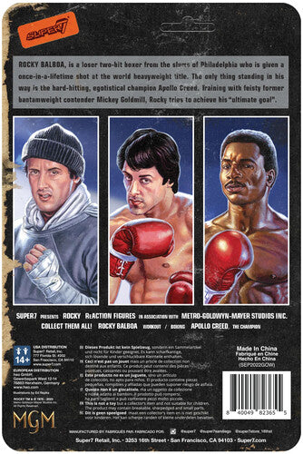 Super7 - Rocky - ReAction Wave 2 - Rocky (Boxing) (Collectible, Figure, Action Figure) [Action Figure] (Online Order Only) (ONLINE ORDER ONLY)