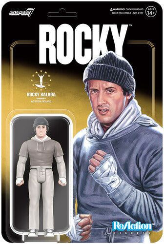 Super7 - Rocky - ReAction Wave 2 - Rocky (Workout) (Collectible, Figure, Action Figure) [Action Figure] (Online Order Only) (ONLINE ORDER ONLY)