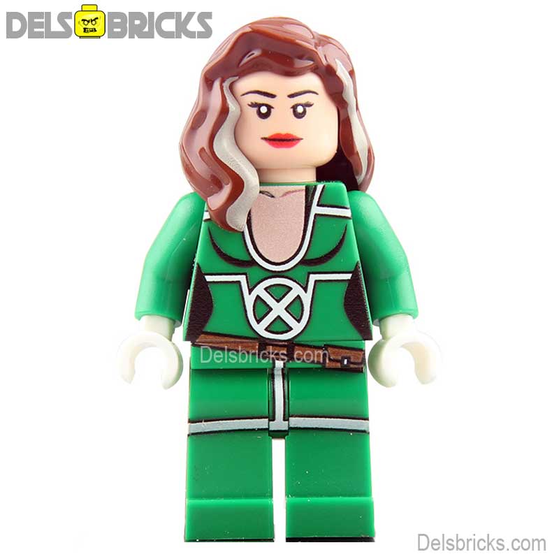 Rogue X-Men green suit Lego marvel Minifigures (ONLINE ORDER ONLY)