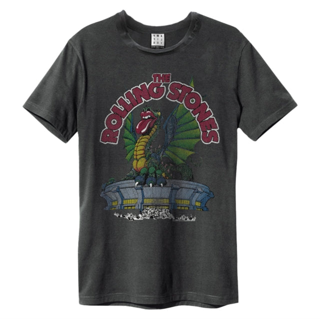 ROLLING STONES US 1972 AMPLIFIED VINTAGE CHARCOAL [T-Shirt] (ONLINE ORDER ONLY)