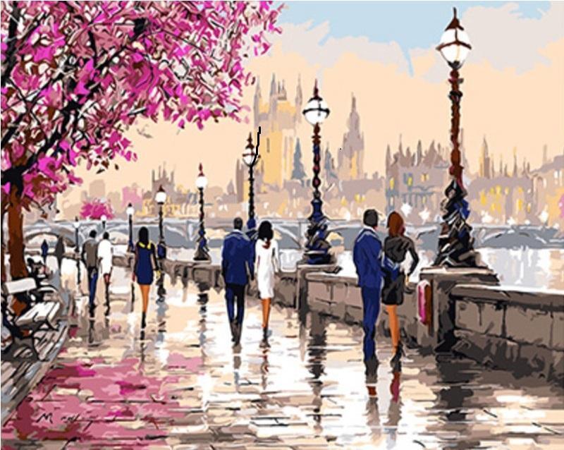 Romantic Raining Park London (ONLINE ORDER ONLY)