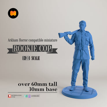 Arkham Compatible Investigator: The Rookie Cop (Tommy Muldoon) (ONLINE ORDER ONLY)