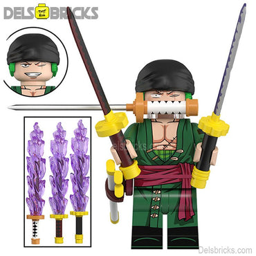 Roronoa Zoro from ONE PIECE Anime Lego Minifigures custom toys 12 (ONLINE ORDER ONLY)
