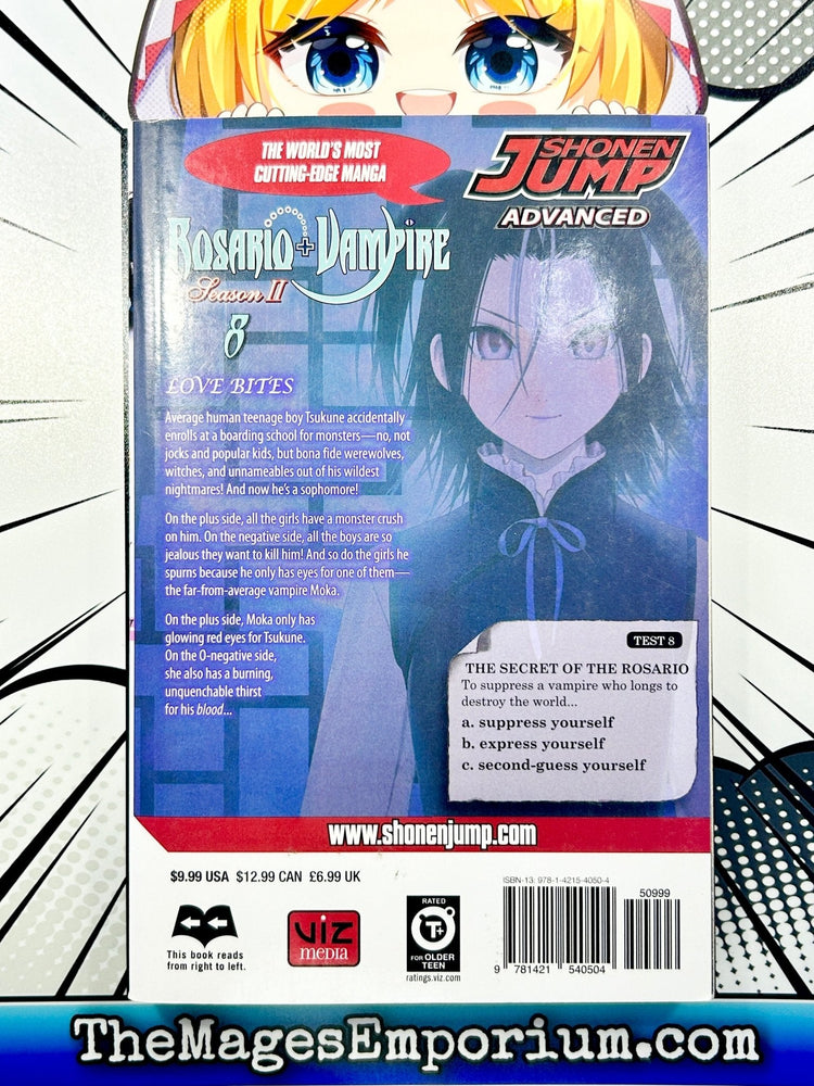 Rosario + Vampire Season II Vol 8 (Online Order Only)