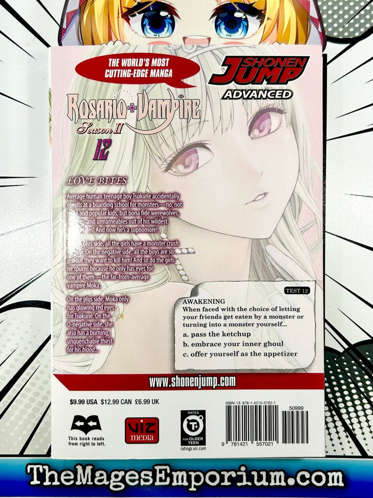 Rosario + Vampire Season 2 Vol 12 (Online Order Only)