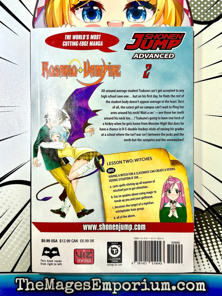 Rosario + Vampire Vol 2 (Online Order Only)