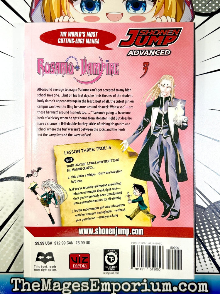 Rosario + Vampire Vol 3 (Online Order Only)