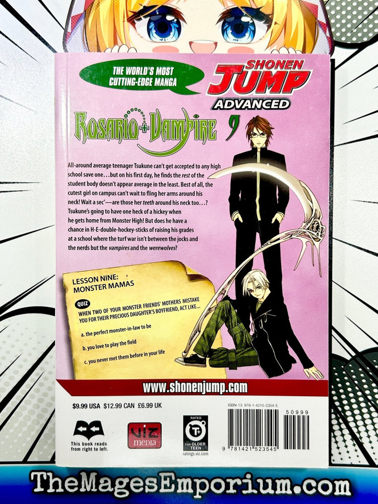 Rosario + Vampire Vol 9 (Online Order Only)