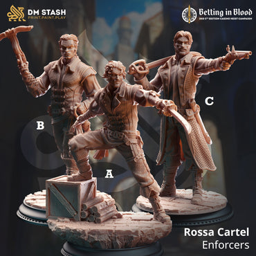 Rossa Cartel Enforcers (Male Human Fighters) (Online Only)