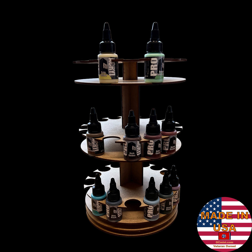 Rotating Paint Rack - For 22ml Pro Acryl Paints (Online Order Only) (Online Order Only)