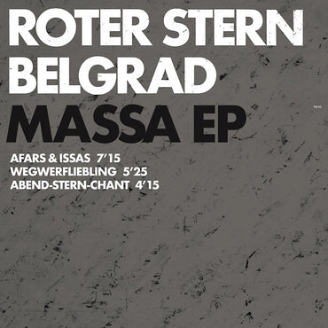 ROTER STERN BELGRAD - Massa EP [Vinyl] (ONLINE ORDER ONLY)