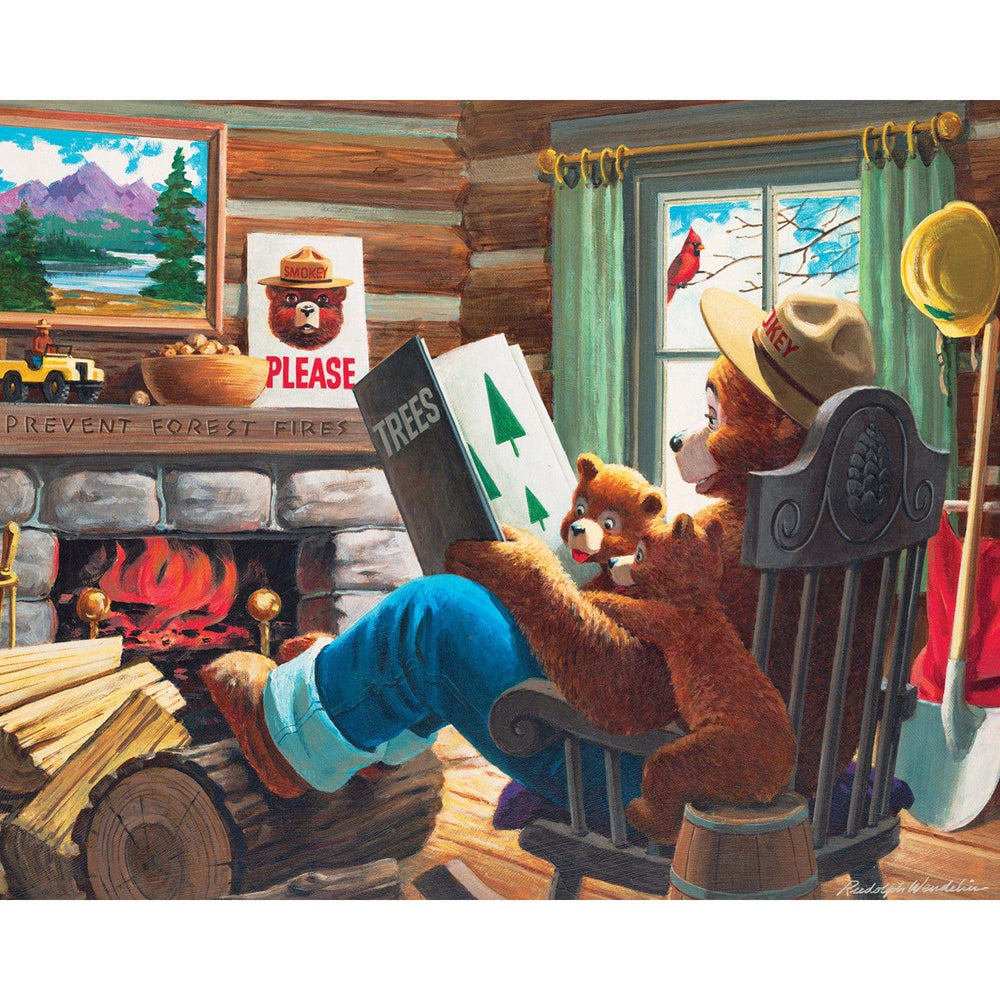 Smokey Bear 100 Piece Jigsaw Puzzles 4-Pack (ONLINE ORDER ONLY)
