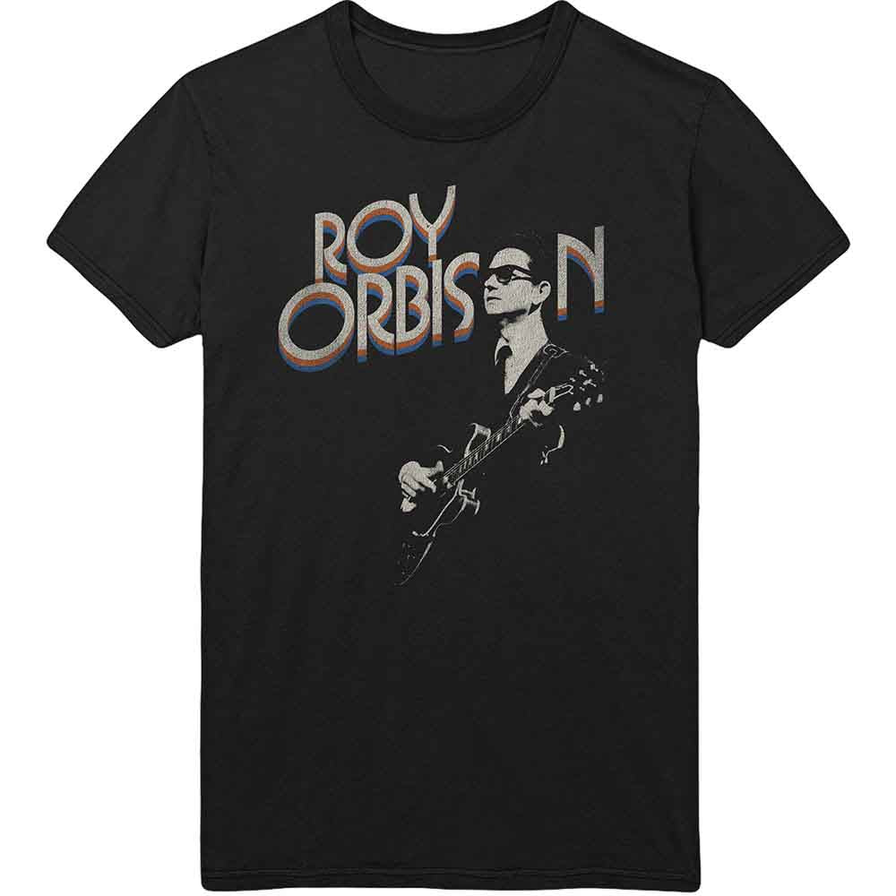 Roy Orbison - Guitar & Logo [T-Shirt] (ONLINE ORDER ONLY)