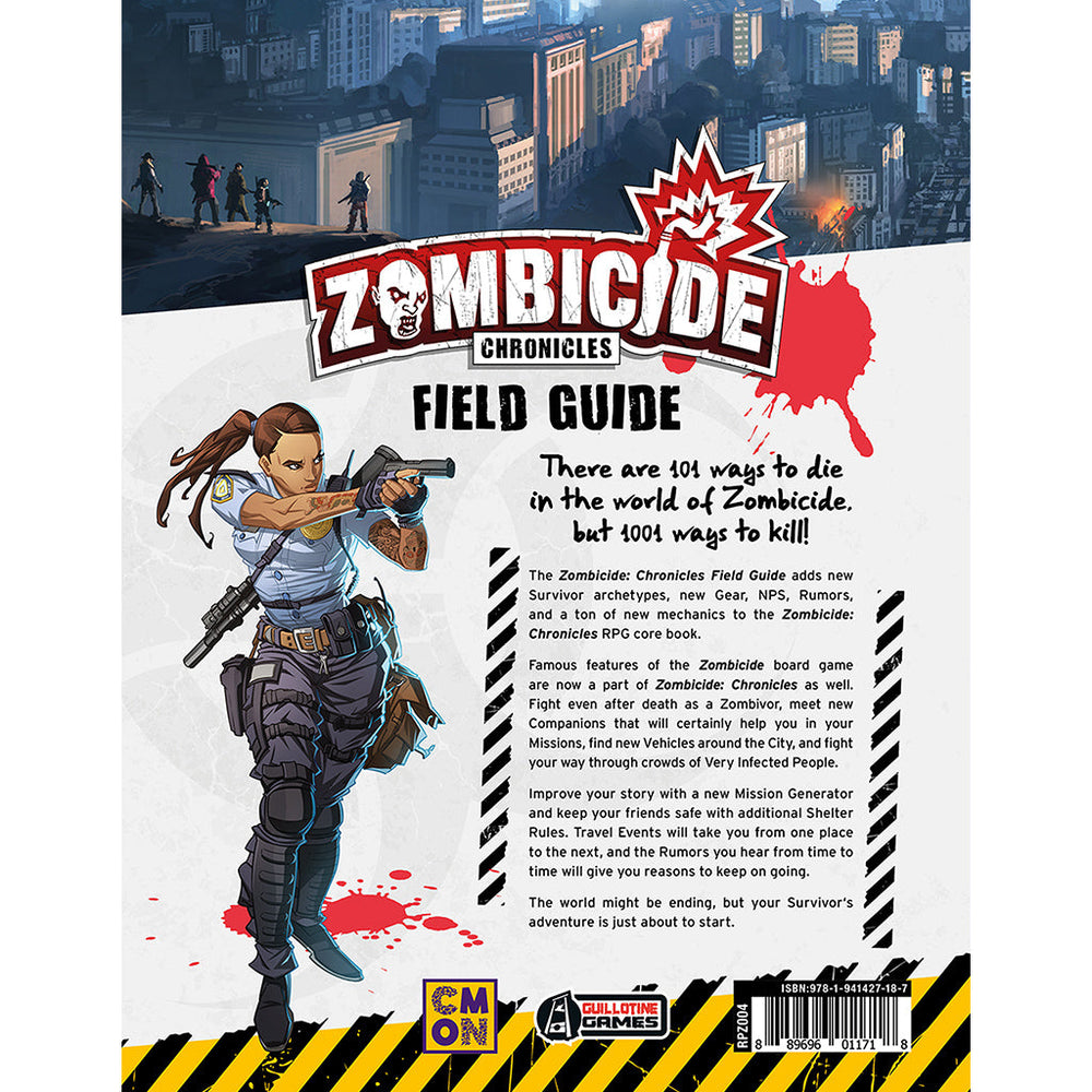 Zombicide: Chronicles RPG Field Guide (ONLINE ORDER ONLY)