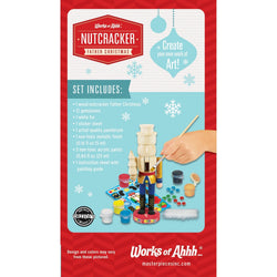 Nutcracker Father Christmas Wood Paint Set (ONLINE ORDER ONLY)