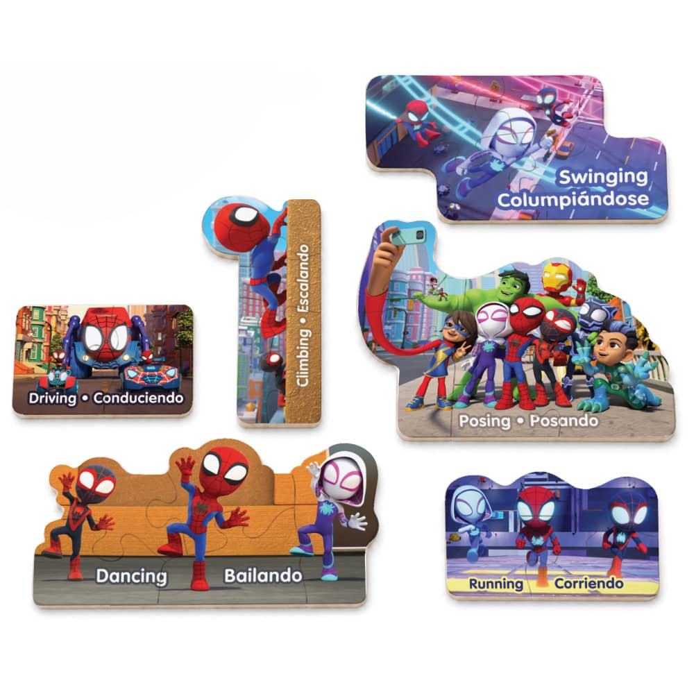 Disney - Spidey & Friends 6-Pack Wood Shaped Puzzles (ONLINE ORDER ONLY)