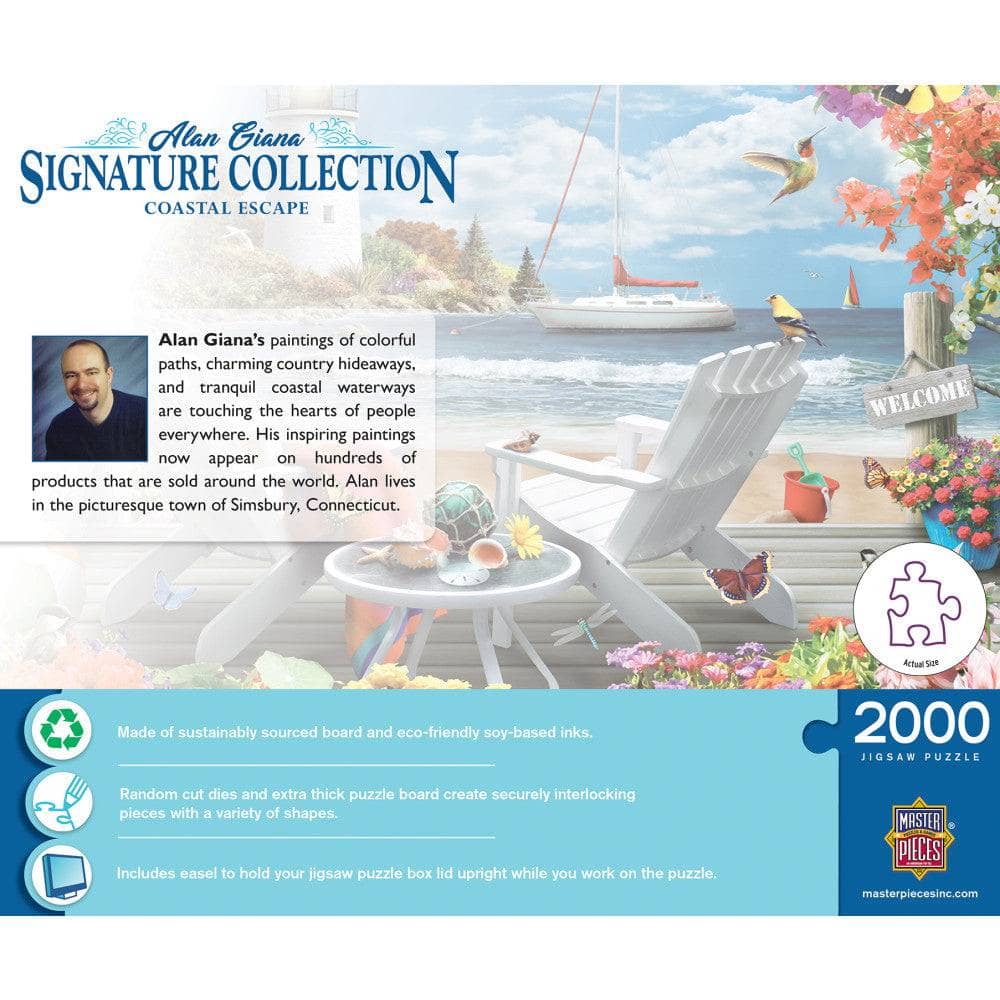 Signature Collection - Coastal Escape 2000 Piece Jigsaw Puzzle (ONLINE ORDER ONLY)