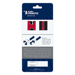 Georgia Bulldogs - Pacifier Clip 2-Pack (ONLINE ORDER ONLY)