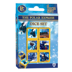 The Polar Express - 6 Piece D6 Gaming Dice Set (ONLINE ORDER ONLY)