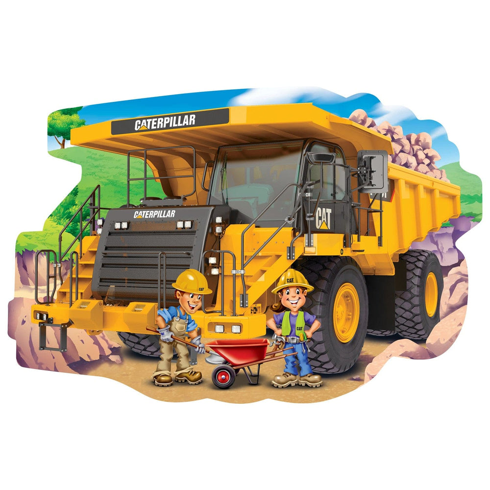CAT - Dump Truck 36 Piece Floor Jigsaw Puzzle (ONLINE ORDER ONLY)