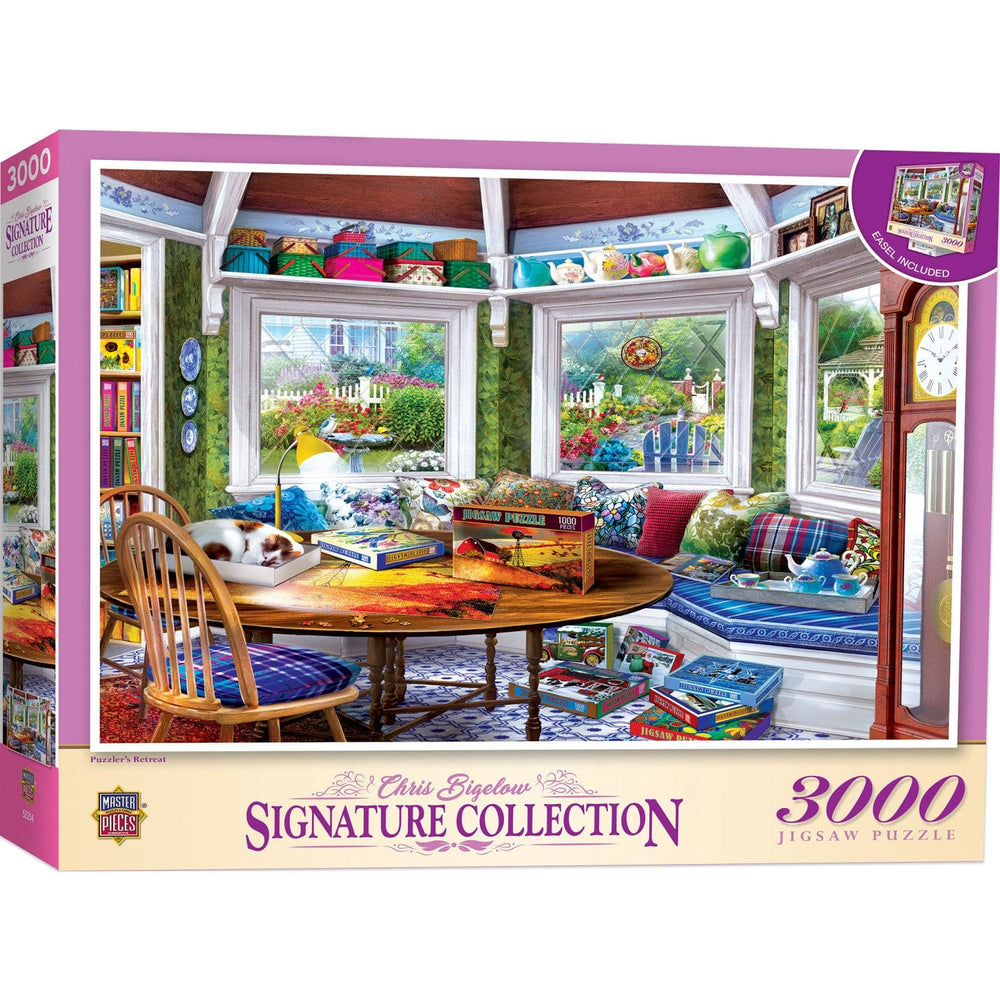 Signature Collection - Puzzler's Retreat 3000 Piece Jigsaw Puzzle (ONLINE ORDER ONLY)
